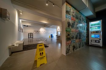 Contemporary art exhibition Ching Chin Wai Luke Glitch in the Matrix at Para Site Hong Kong