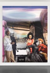 Panoramism and the Abstract Sector VI by Dominique Gonzalez-Foerster contemporary artwork print