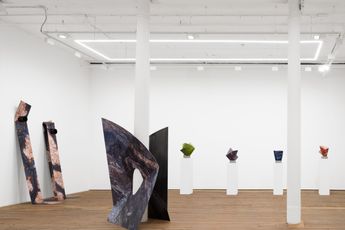 Contemporary art exhibition Letha Wilson Stones Throw at GRIMM New York United States