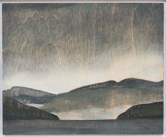 Untitled Shuswap Lake B.C. November 40 by Herald Nix contemporary artwork Painting