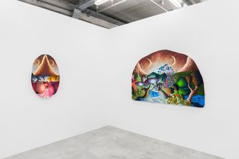Contemporary art exhibition Eliot Greenwald The Wall at Almine Rech Brussels Belgium