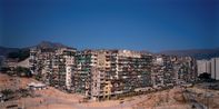 Lion Rock Panorama City of Darkness Hong Kong by Ian Lambot contemporary artwork Photography