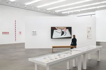 Contemporary art exhibition Geta Bratescu The Power of the Line at Hauser  Wirth London United Kingdom