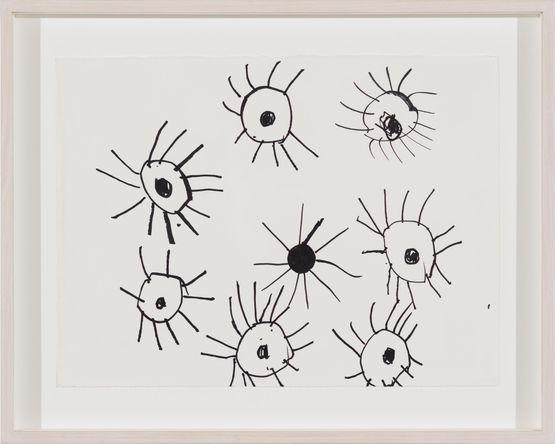 Star paper by Nyapanyapa Yunupiu contemporary artwork Painting