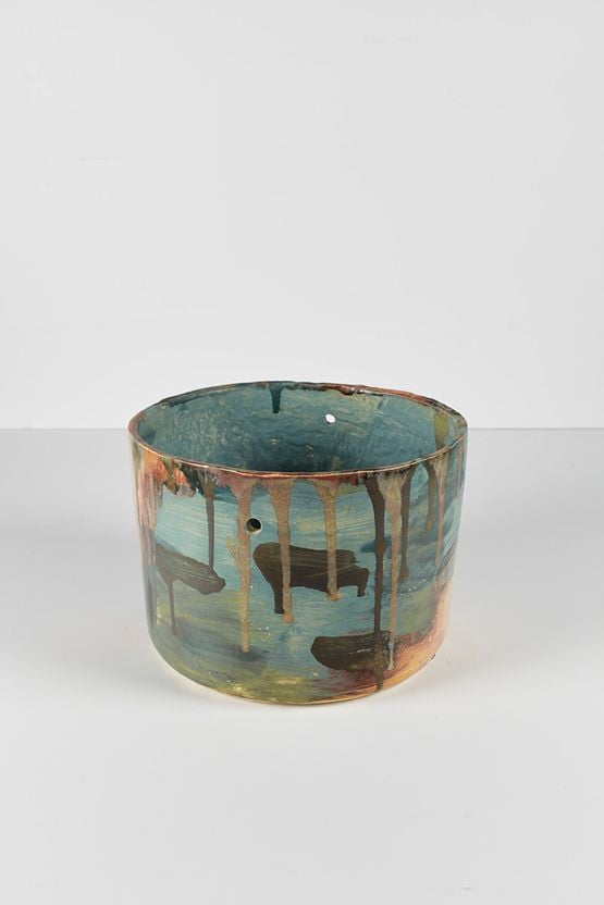 Untitled Ugly Pot by Rashid Johnson contemporary artwork