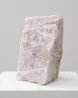 Pranayama Figurine 3 Rose Quartz by Mika Tajima contemporary artwork Sculpture