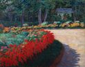 Le massif de Salvias a lErmitage by Georges Lacombe contemporary artwork Painting