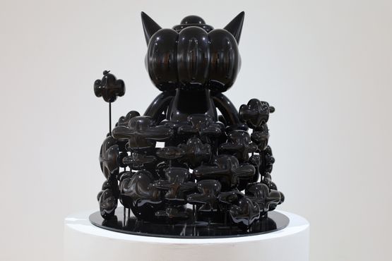 Black Viper by Parinya Sirisinsuk Benzilla contemporary artwork Sculpture