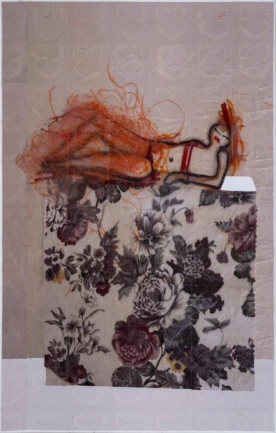 Bir dansozun gunlugunden 2 by Azade Koker contemporary artwork Painting