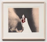 Red Flag by Judy Chicago contemporary artwork print