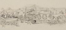 Happy K by Tang Guo contemporary artwork Drawing