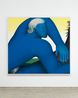 Castor tames his horse by Vojtech Kovarik contemporary artwork Painting