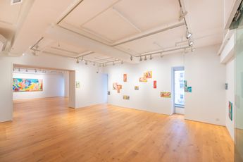 Contemporary art exhibition Nuria Mora Waterfalls And Magpies at Whitestone Gallery Hong Kong