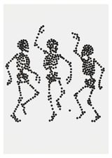 Dance to Dust Drawings 18 by Carlos Amorales contemporary artwork works on paper