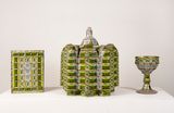 Piper rigrumblack peppercapsicum minimumcayenne pepper by Fiona Hall contemporary artwork sculpture