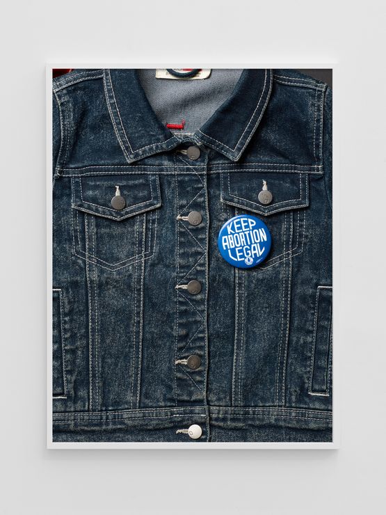 Jeans Buttons Keep Abortion Legal by Annette Kelm contemporary artwork Photography