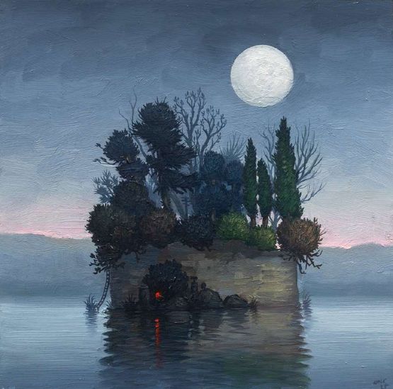 Another time another place no. 6 by Alexander McKenzie contemporary artwork Painting