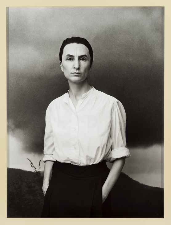 Me as OKeeffe by Gillian Wearing contemporary artwork Photography