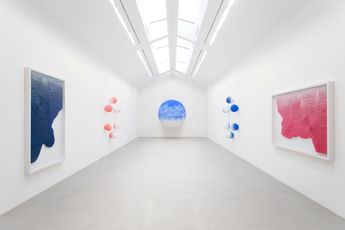 Contemporary art exhibition Daniel Arsham The Angle of Repose at Perrotin Paris Marais France