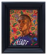 Portrait of Kenny Bernadin by Kehinde Wiley contemporary artwork painting