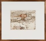 Burrowing Bettongs return to Watikinpirri - Newhaven by John Wolseley contemporary artwork print