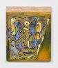 Here and there in the vast expense of literacy texts one comes upon an isolated play an exceptional film an extraordinary novel that is not just incidentally but centrally and uninterruptedly about the nature of bodily pain by Florian Meisenberg contemporary artwork Painting
