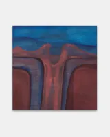 In between by Lucy Mullican contemporary artwork painting