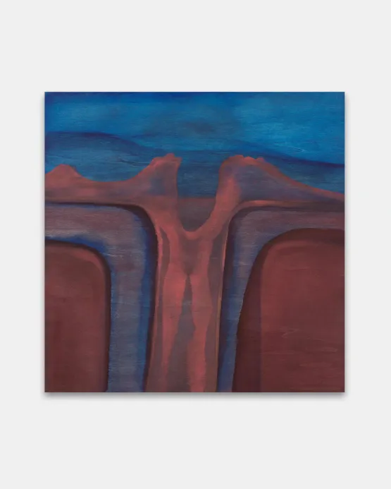 In between by Lucy Mullican contemporary artwork Painting