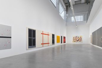 Contemporary art exhibition Gunther Forg EXPOSITION COLLECTIVE 1974  2007 at Galerie Max Hetzler Potsdamer Strae Berlin Germany