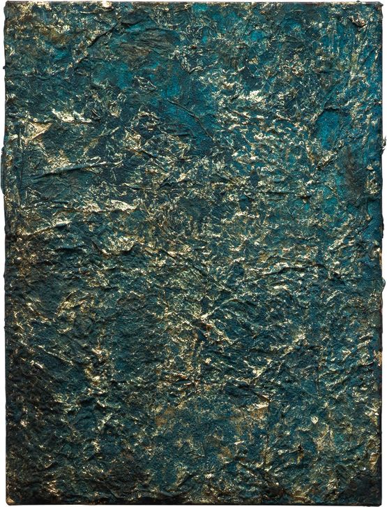 Blue Bloods IX by Kirtika Kain contemporary artwork Painting