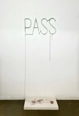 Who does not depart Ariadnes thread by Chandler Mcwilliams contemporary artwork sculpture