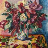 Roses by Henri Manguin contemporary artwork painting