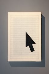 Music Score Venice Sept. 21 2024 No.1 by Alessio De Girolamo contemporary artwork drawing painting