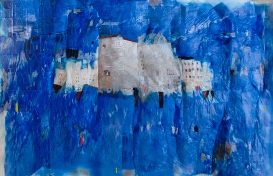 Cadaques by Azade Koker contemporary artwork Painting