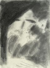 Wistfulness by Walasse Ting contemporary artwork drawing