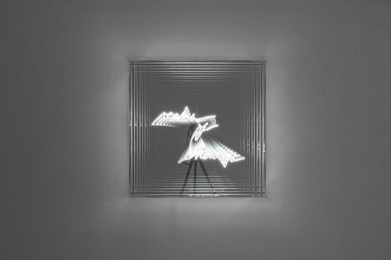 Realm of Change by Brigitte Kowanz contemporary artwork Sculpture