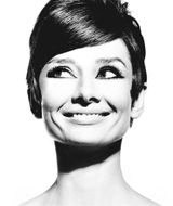 Audrey Hepburn by Douglas Kirkland contemporary artwork print