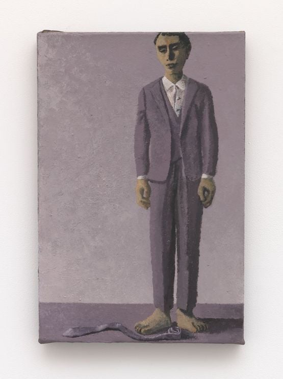 Tie III by Lenz Geerk contemporary artwork Painting