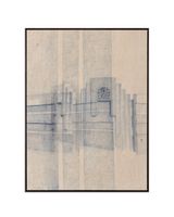 I walked between two prayers 3 by Asma Belhamar contemporary artwork painting