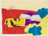Untitled by Valerio Adami contemporary artwork works on paper