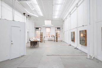 Contemporary art exhibition Monica Mays BLINDS AND SHUTTERS at Gratin Grand St United States