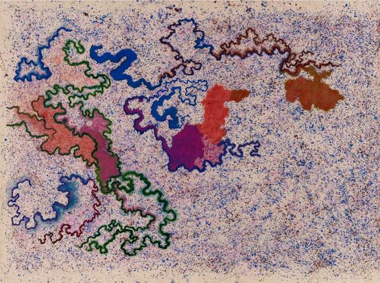 Untitled by Harold Cohen contemporary artwork Painting