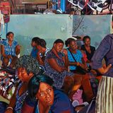 Heat of the Moment by Raelis Vasquez contemporary artwork painting