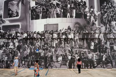 Superblue Reveals JRs Massive Photo Mural in Miami