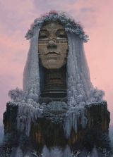 Temple of Heavenly Sounds by Du Kun contemporary artwork painting