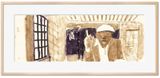 Self-Portrait in My Living Room by David Hockney contemporary artwork print