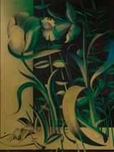 Hunting by Leng Guangmin contemporary artwork painting