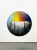 Untitled no will is still as a river still by Liam Everett contemporary artwork Painting