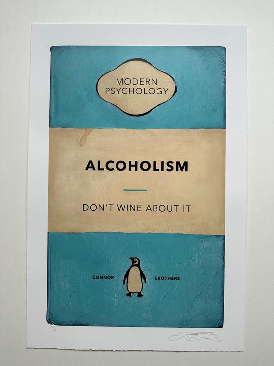 Alcoholism by The Connor Brothers contemporary artwork Print