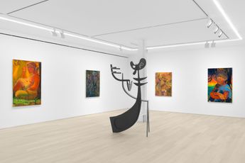 Contemporary art exhibition Group Exhibition I Want to Eat the Sunset. Were Talking About the Cosmos Even. And Love I Guess. at Almine Rech New York Upper East Side United States